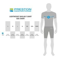 Preston Innovations Lightweight White Raglan T-Shirt
